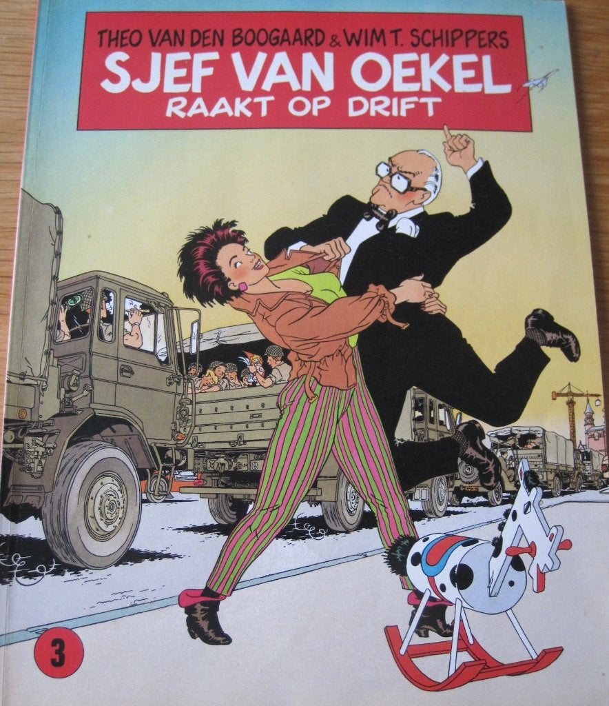 Sjef van Oekel raakt op drift  -  door Theo van den Boogaard, Boeken, Theo van den Boogaard, Wim T. Schippers, Eén stripboek, Ophalen of Verzenden