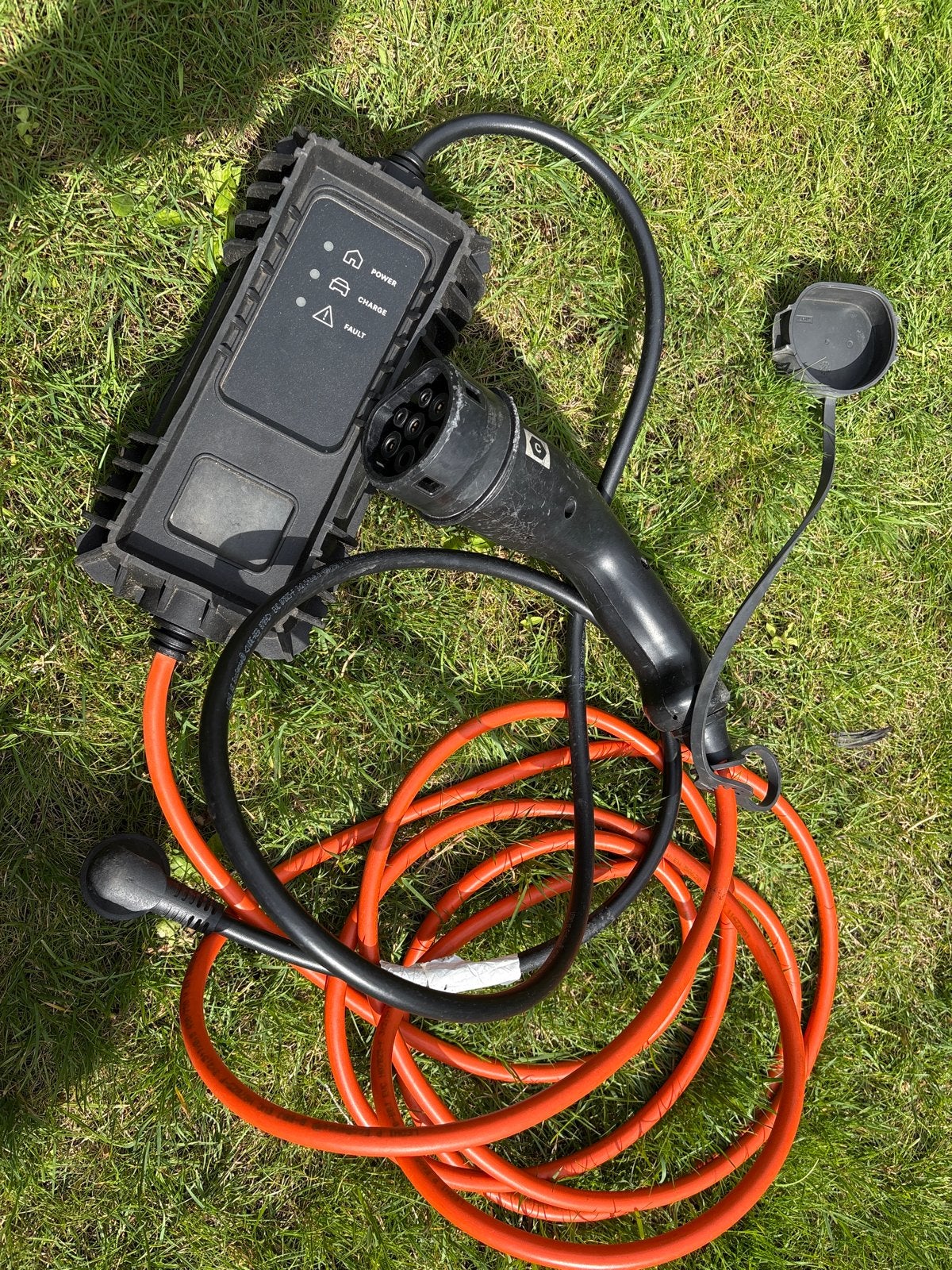 Oplaadkabel Type 2, 230V, 8 Ampere voor elektrische auto, Ophalen of Verzenden, Gebruikt, Universele onderdelen