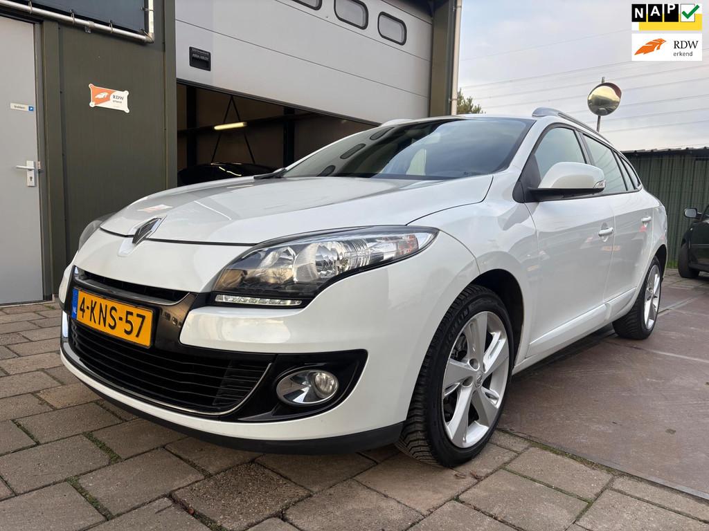 Renault Mégane Estate 1.2 TCe Collection Navi Klima Cruise, Auto's, Renault, Voorwielaandrijving, Euro 5, Gebruikt, Zwart