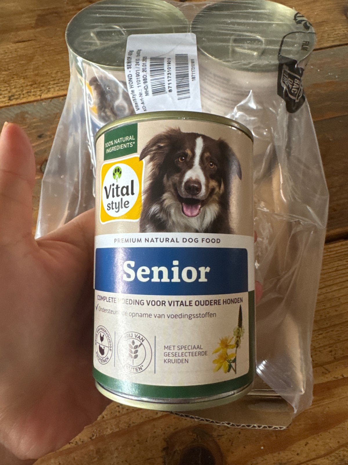 Vital style senior nat voer, Ophalen of Verzenden, Hond