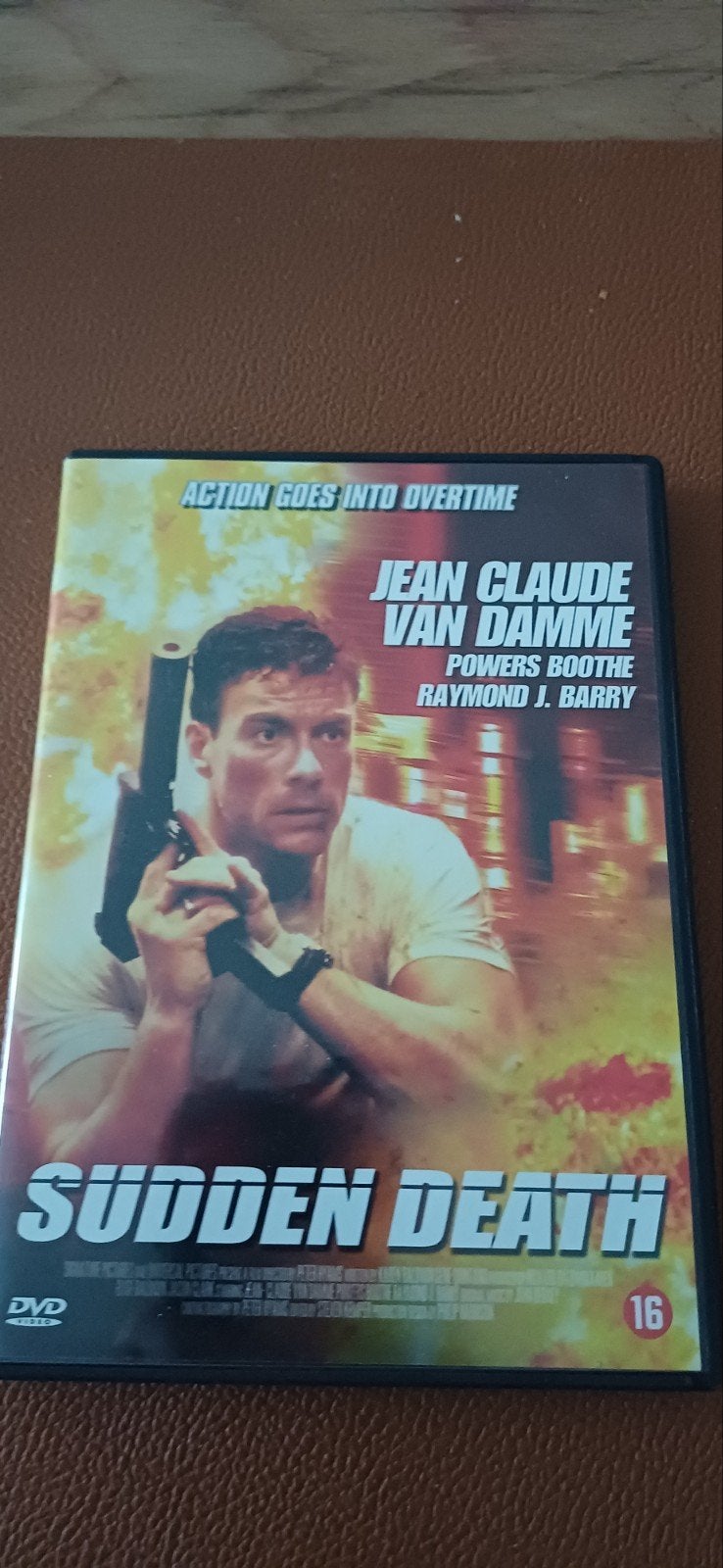 Sudden Death DVD - Jean-Claude Van Damme Actiethriller, Vanaf 16 jaar, Ophalen of Verzenden, Gebruikt, Actiethriller