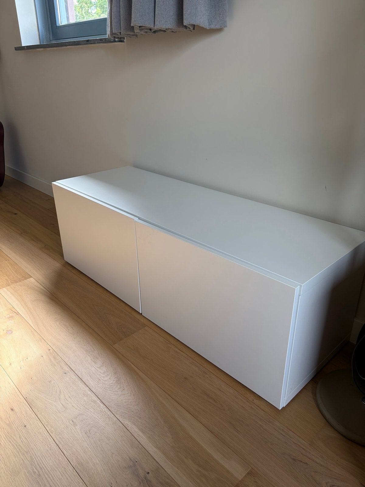 2x IKEA Besta kasten - Wit, Ophalen, Gebruikt, 100 tot 150 cm, Minder dan 100 cm