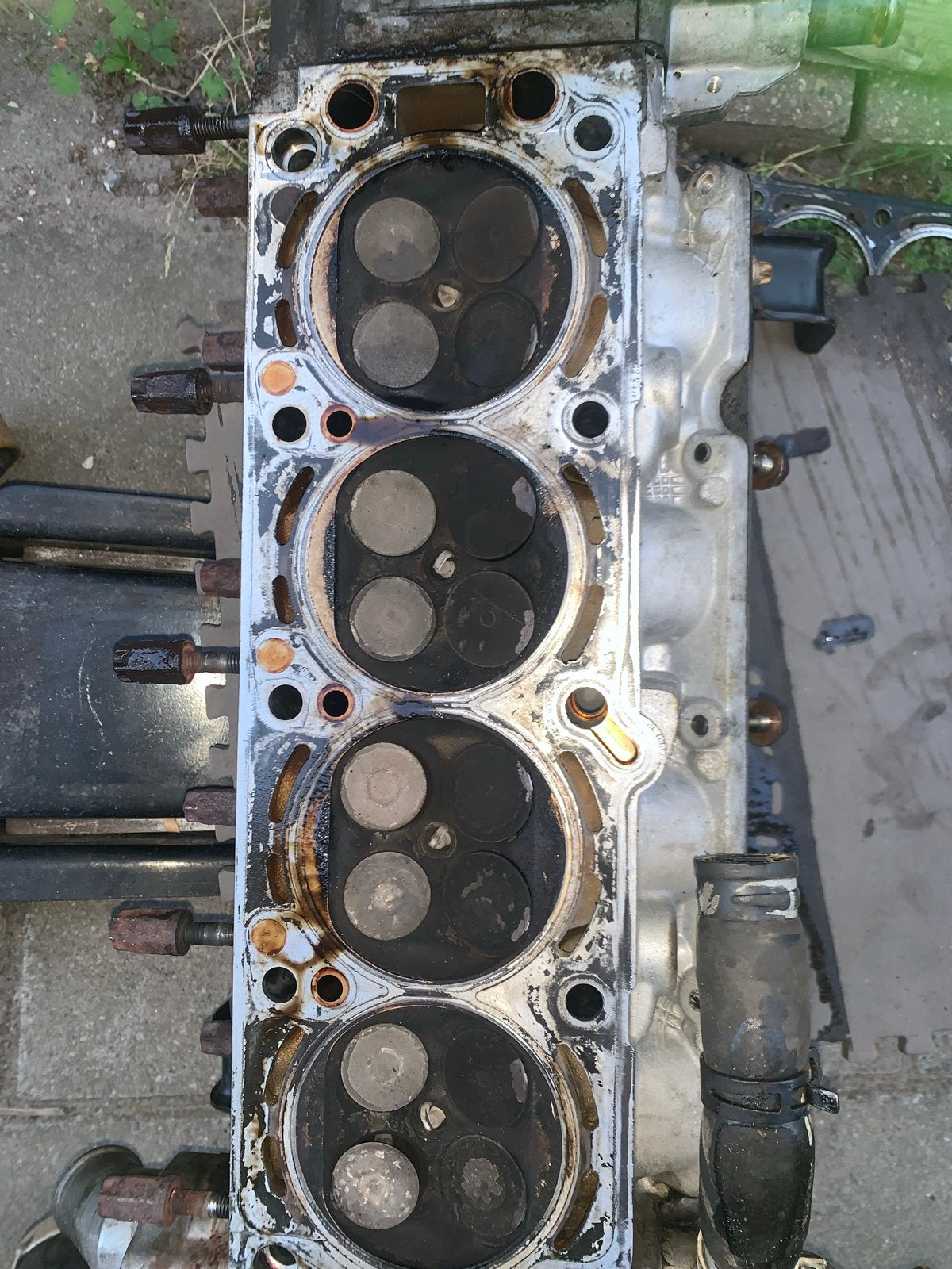 Cilinderkop met nokkenassen en kleppen z20let (e75), Auto-onderdelen, Ophalen of Verzenden, Gebruikt, Overige automerken