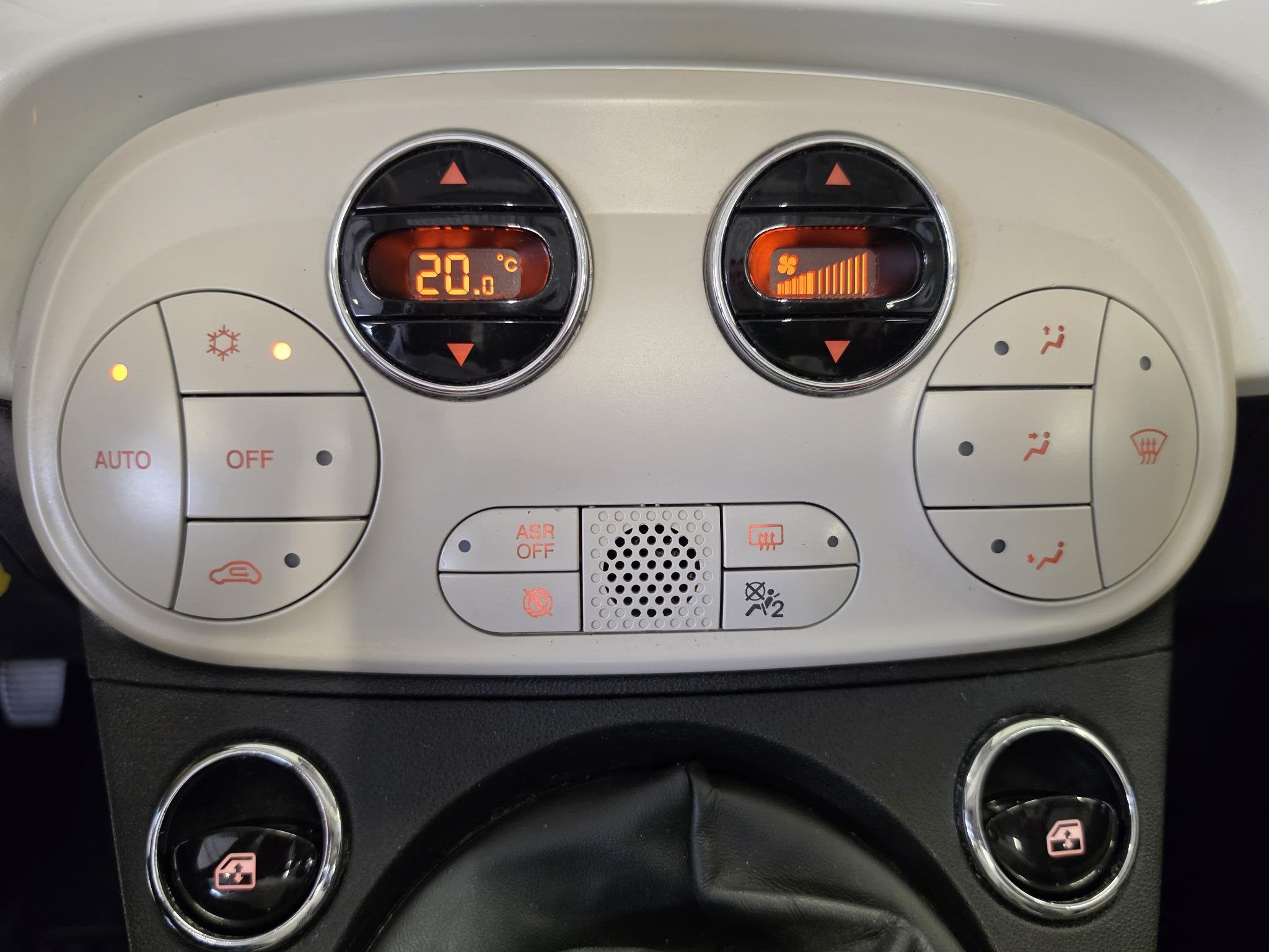 Fiat 500 C 1.0 Hybrid Dolcevita | Navigatie | Climate Contro, Voorwielaandrijving, Stof, 4 stoelen, Wit