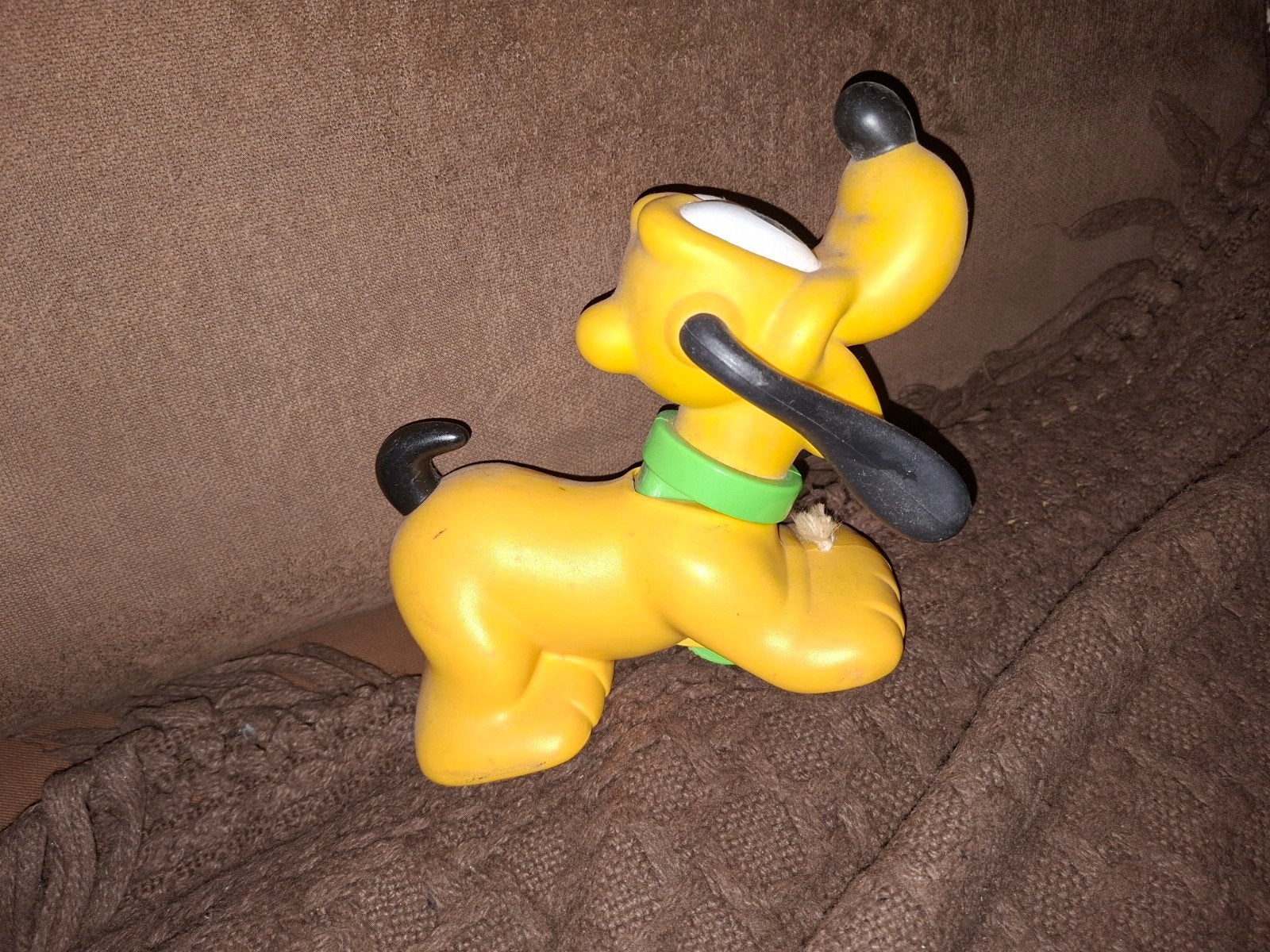 Vintage Disney pluto, Ophalen of Verzenden, Goofy of Pluto, Zo goed als nieuw, Beeldje of Figuurtje