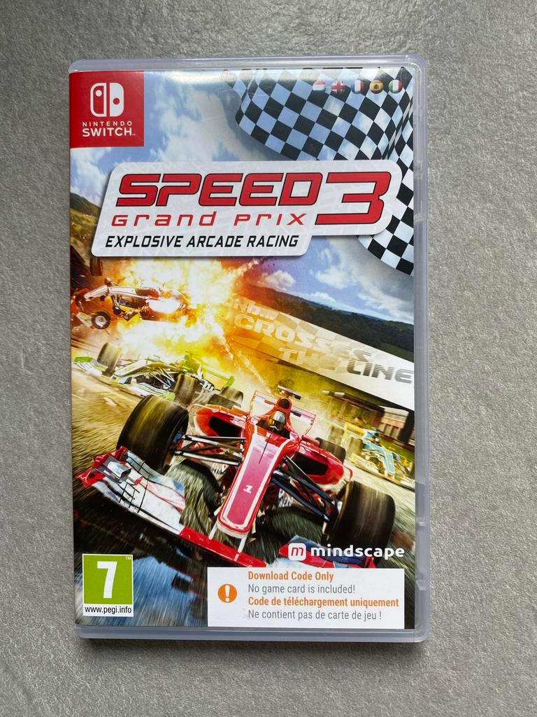 Speed 3 Grand Prix Nintendo Switch, Gebruikt, 1 speler, Racen en Vliegen, Eén computer