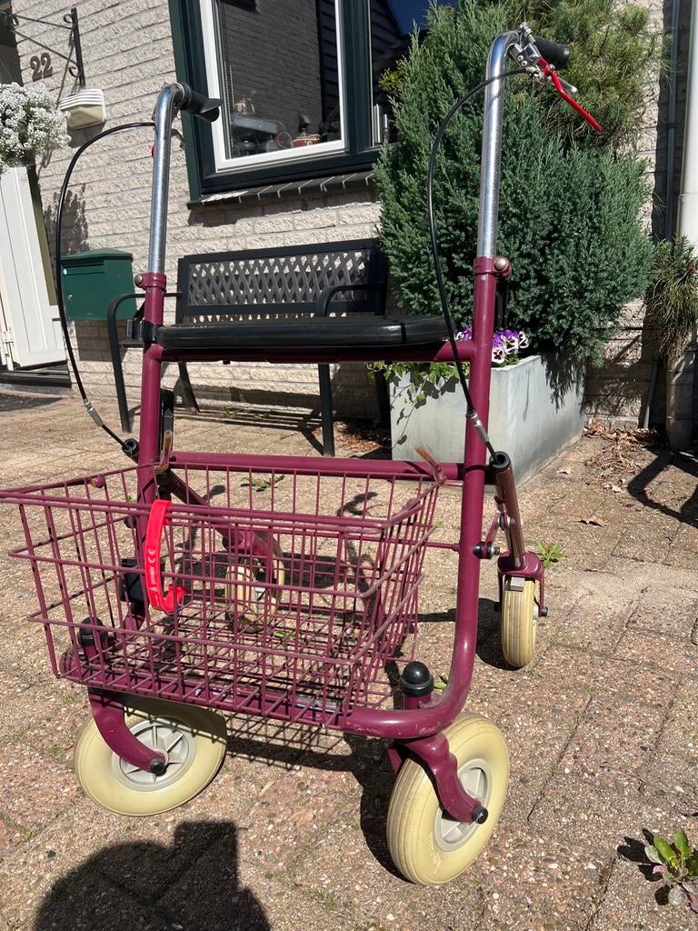 Degelijke Premis Probo rollator, inklapbaar., Diversen, Ophalen of Verzenden, Opvouwbaar, Zo goed als nieuw