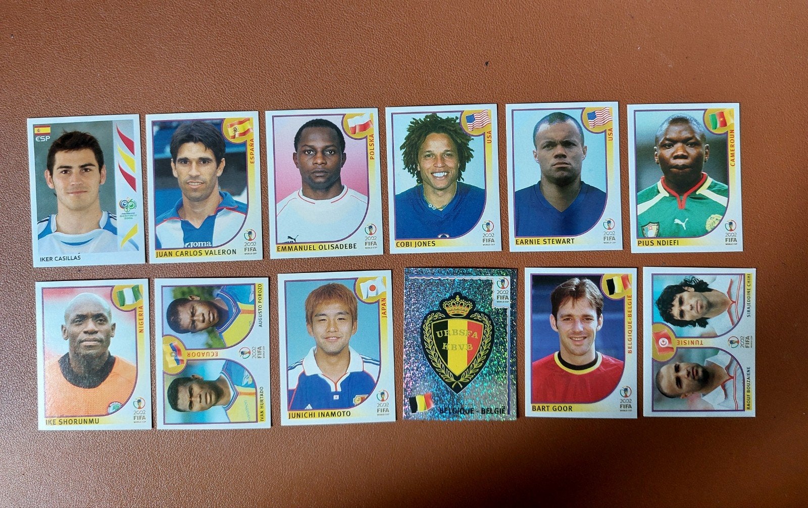 panini wk 2002 stickers korea japan, Ophalen of Verzenden, Zo goed als nieuw, Buitenlandse clubs, Poster, Plaatje of Sticker