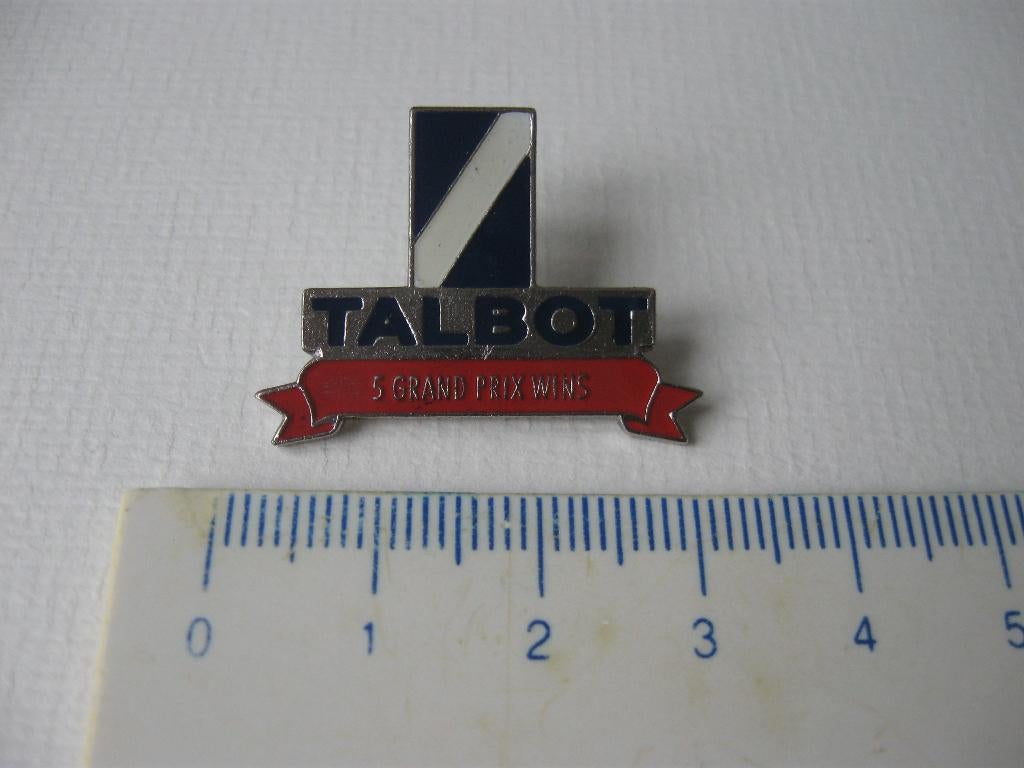 Mooie TALBOT speld met sluit clip, Verzamelen, Speldjes, Pins en Buttons, Verzenden, Zo goed als nieuw, Overige onderwerpen