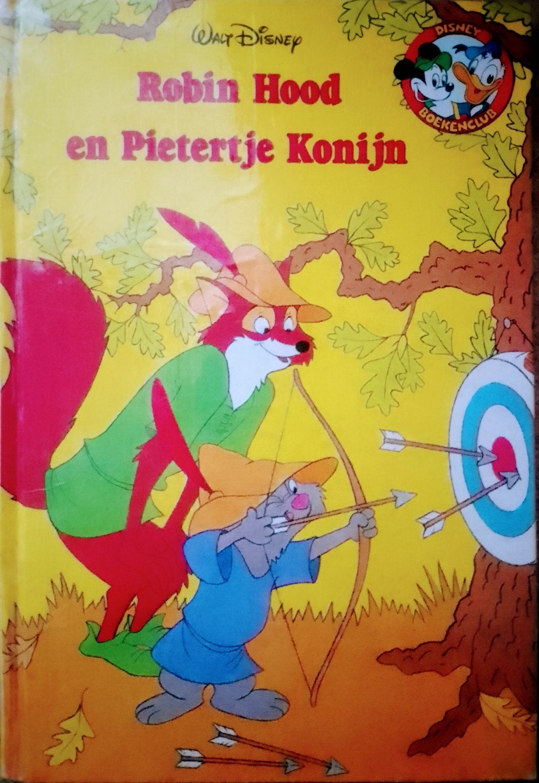 Robin Hood En Pietertje Konijn, Gelezen, Fictie algemeen, Ophalen of Verzenden, Walt Disney.