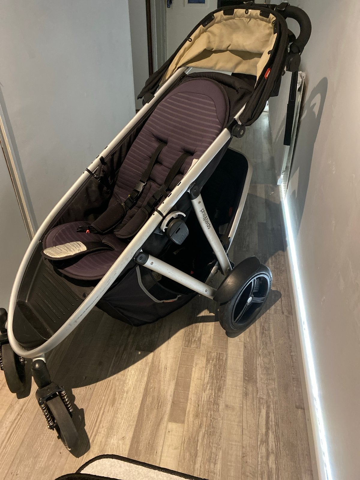 Phil & Teds Duowagen - Gebruikt, Gebruikt, Duowagen, Ophalen of Verzenden, Kinderwagen