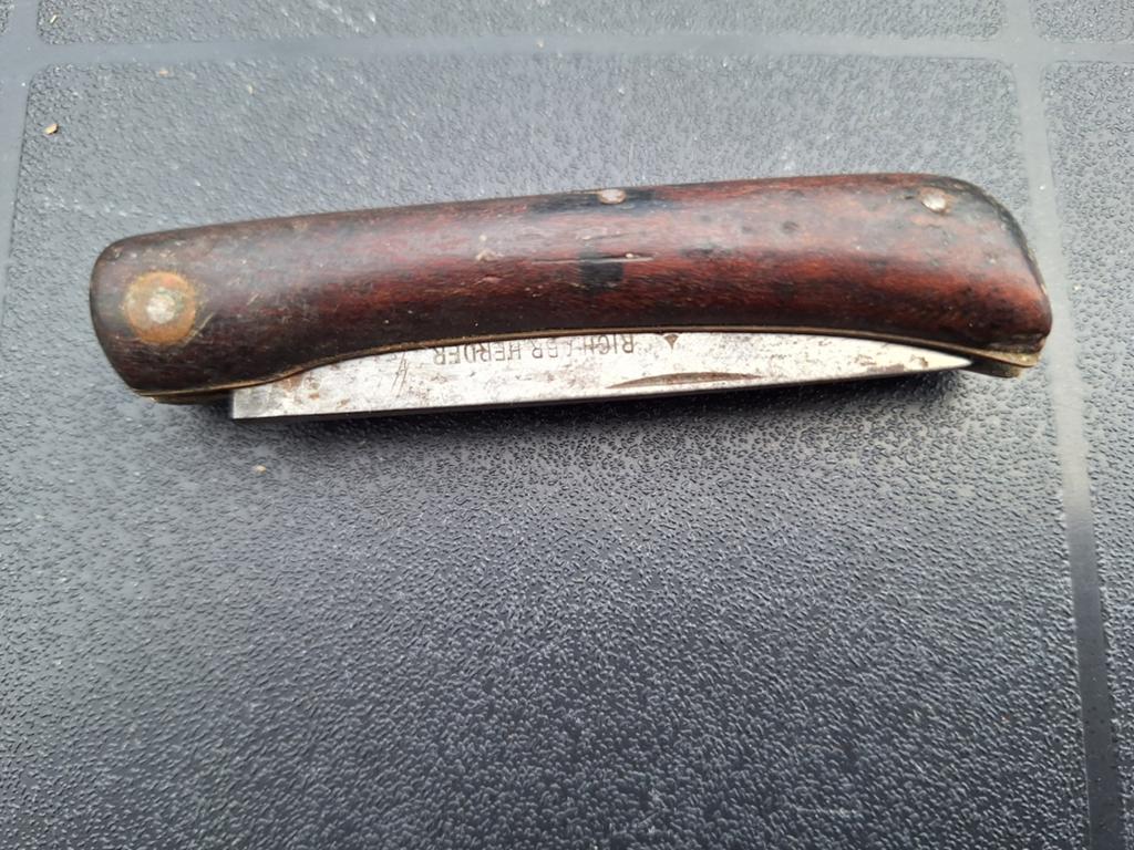 Vintage Rich.Arb.Herder Solingen zakmes., Antiek en Kunst, Ophalen of Verzenden