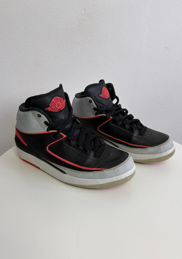 Nike Air Jordan 2 retro BP Infrared Cement, Overige kleuren, Ophalen of Verzenden, Sneakers of Gympen, Gedragen