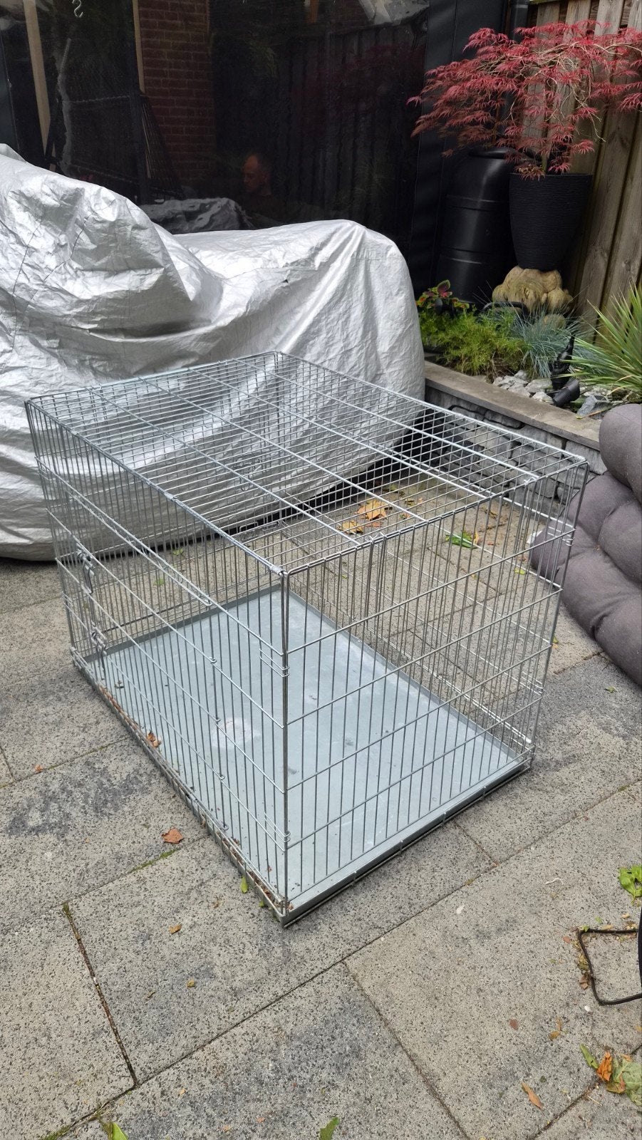 Grote bench, Dieren en Toebehoren, Hondenbenches, Ophalen, Gebruikt