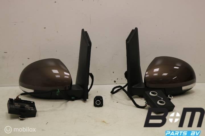 Set elek. inklapbare spiegels VW Sharan 7N RHD 7N0959792C