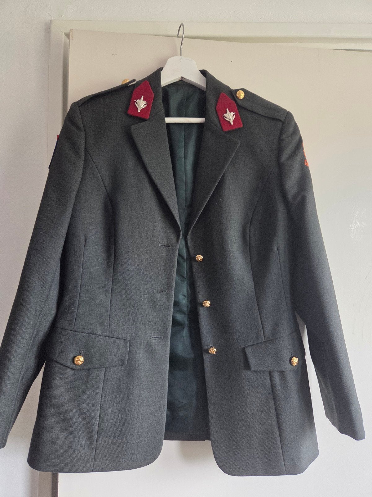 DT2000 Militaire jas Genie 43 Havelte - Maat 36, Ophalen of Verzenden, Landmacht, Nederland, Kleding of Schoenen