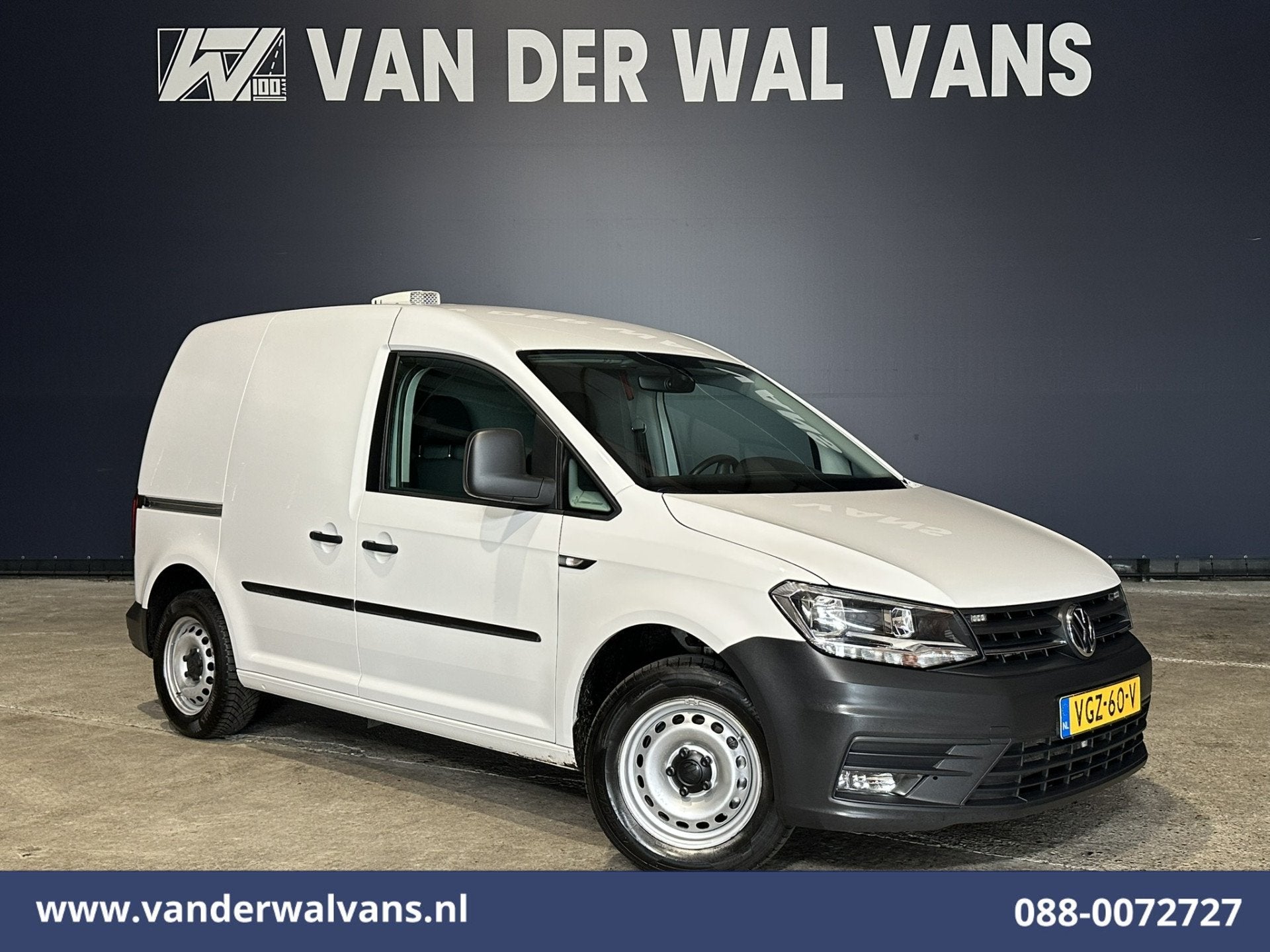 Volkswagen Caddy 2.0 TDI L1H1 Euro6 Airco | Navigatie | LED, Dealer onderhouden, Stof, Gebruikt, 4 cilinders