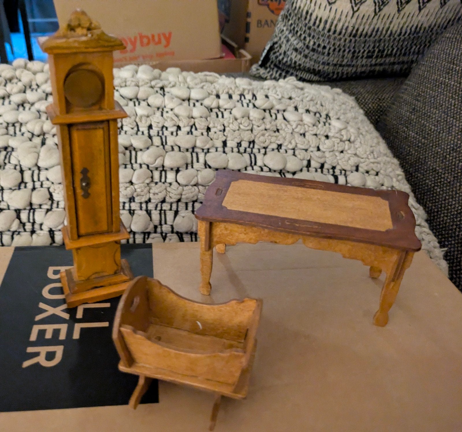 Poppenhuis meubels, Ophalen of Verzenden, Zo goed als nieuw, Poppenhuis