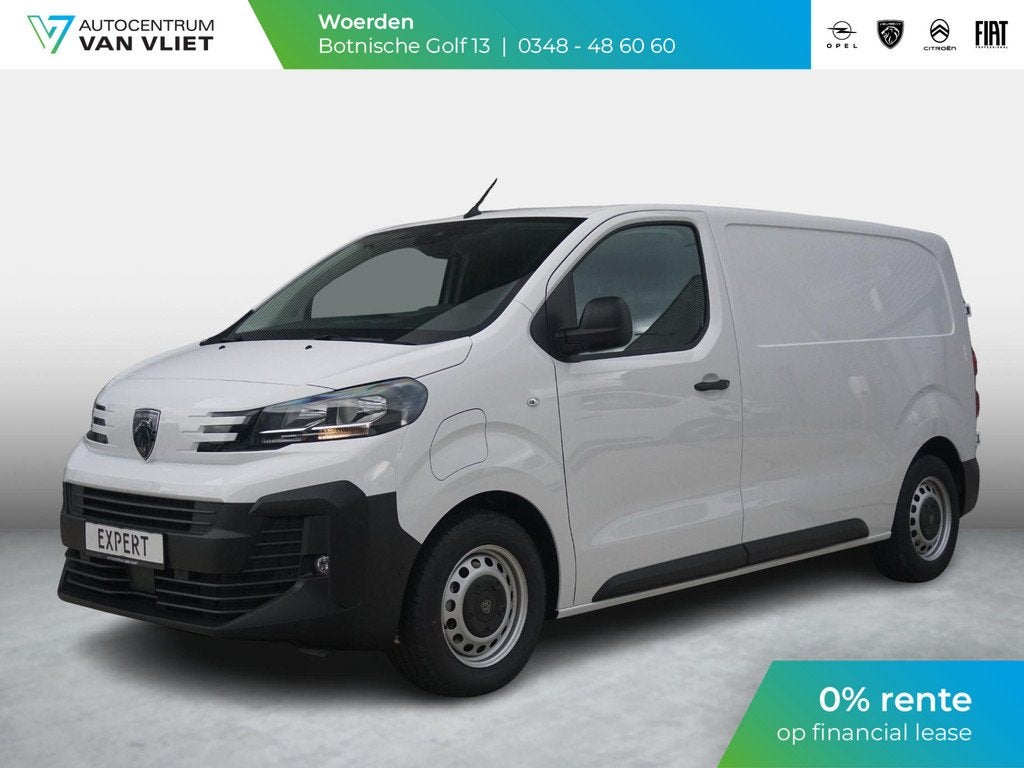 Peugeot e-Expert L2 75 kWh | 0% rente | Navi incl. Apple Car, 2095 kg, Wit, Origineel Nederlands, 1000 kg