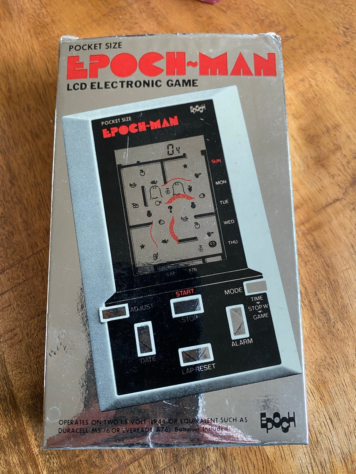 Epoch-Man Pocket Size LCD Electronic Game - Vintage, Ophalen of Verzenden, Overige merken, Gebruikt
