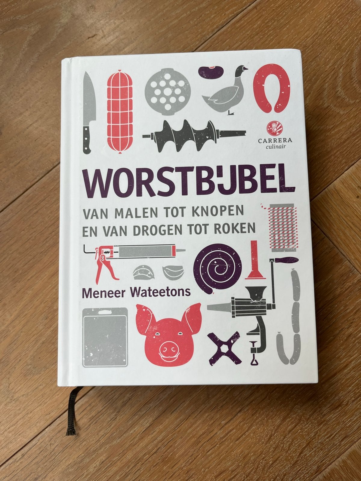 Worstbijbel: Van Malen tot Knopen, Drogen en Roken, Boeken, Hoofdgerechten, Vegetarisch, Ophalen of Verzenden, Zo goed als nieuw
