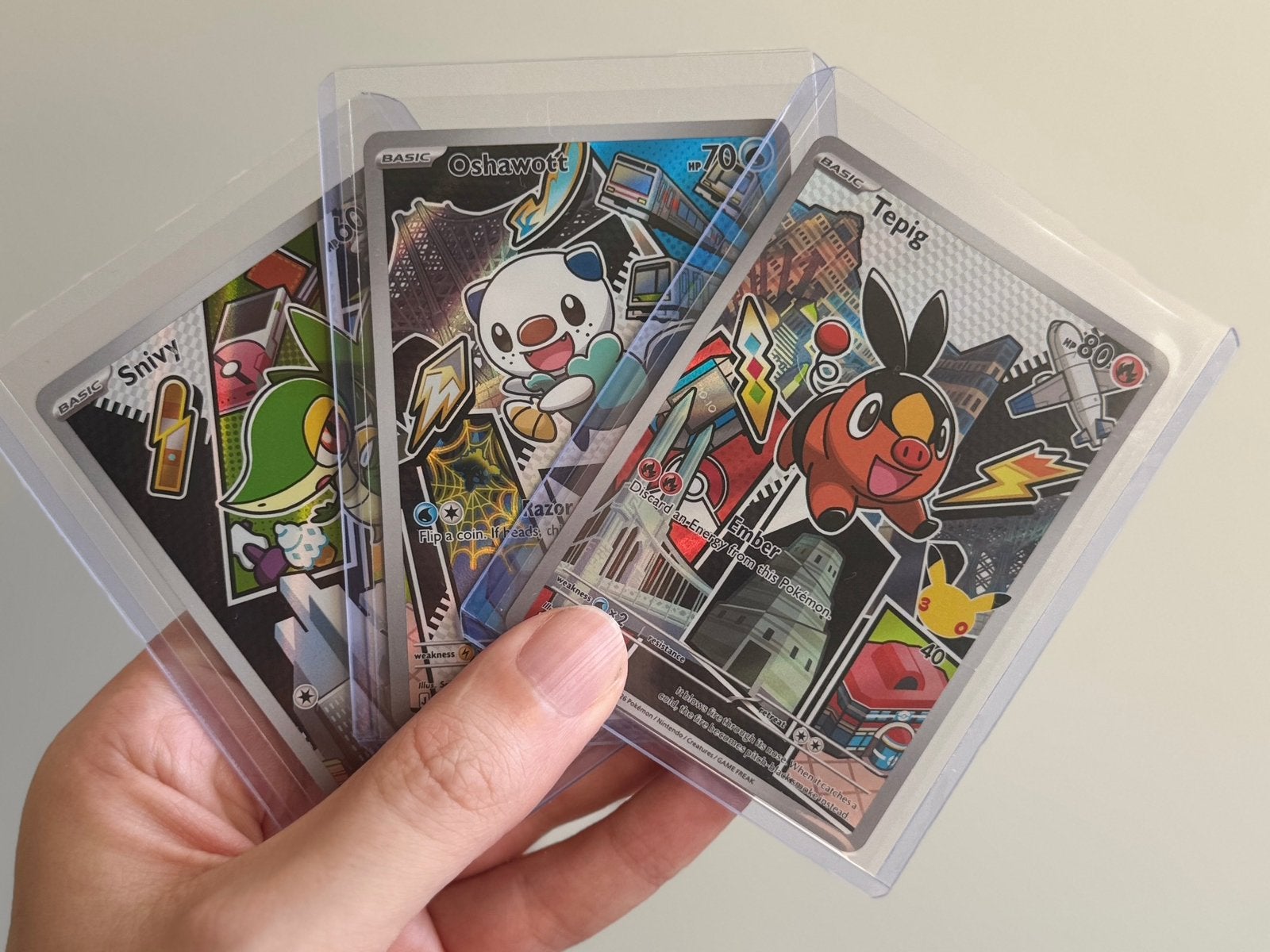 Gen 5 First Partner Series 2 (Snivy, Tepig Oshawott) #2, Hobby en Vrije tijd, Verzamelkaartspellen | Pokémon, Ophalen of Verzenden