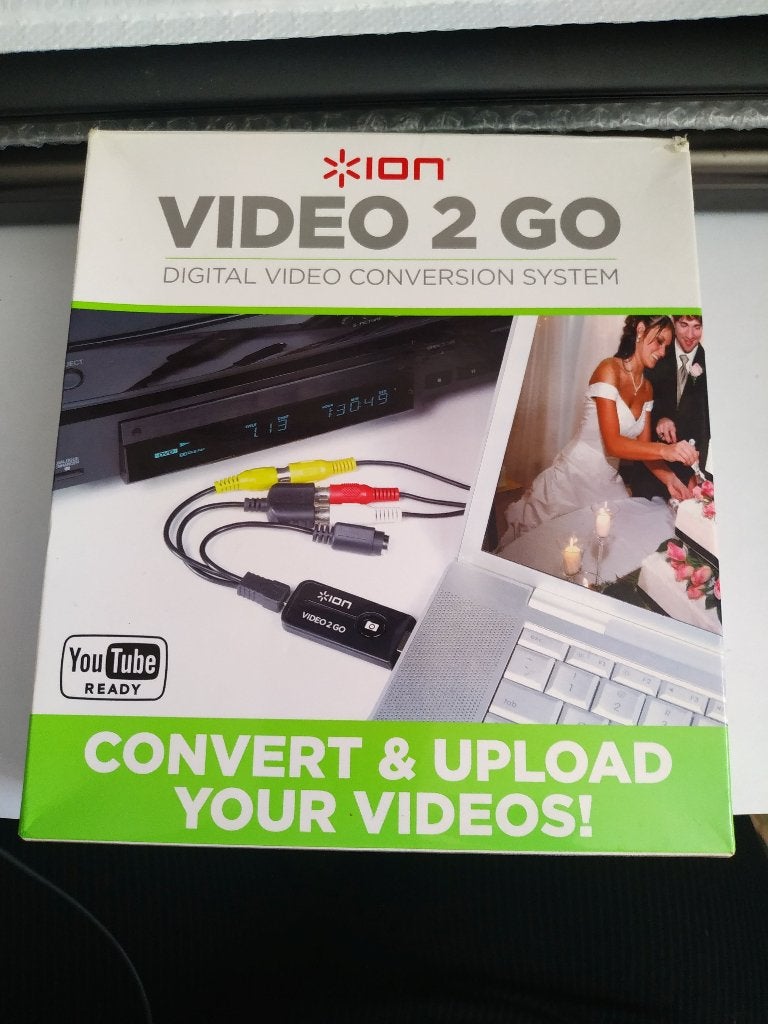 ION VIDEO 2 GO DIGITAL VIDEO CONVERTER, Ophalen of Verzenden, Nieuw