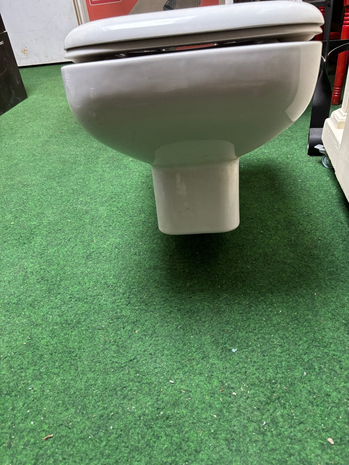 2x Vrijhangende Toiletpotten met Zitting - Sphinx, Ophalen of Verzenden, Gebruikt, Toilet