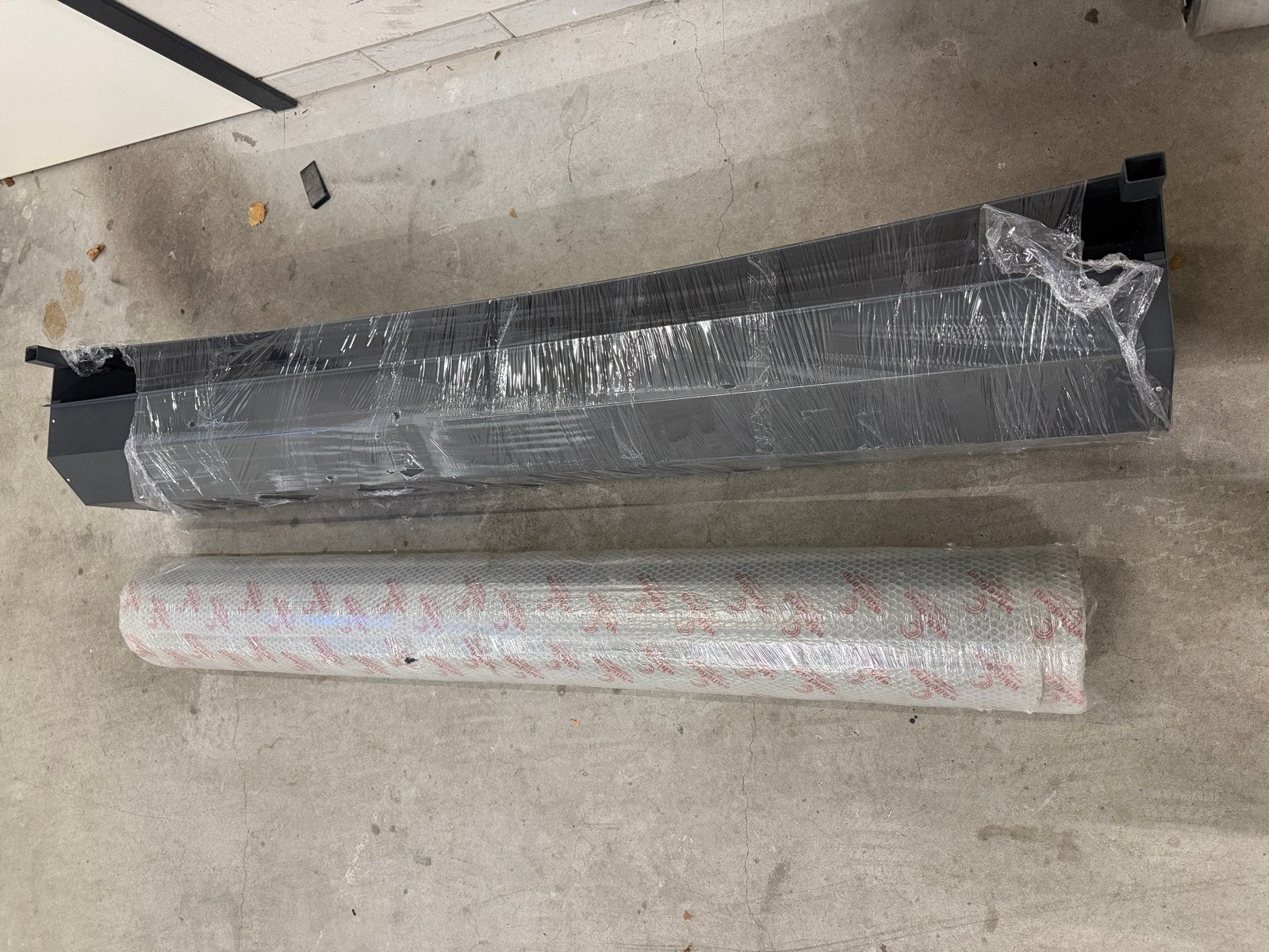 Nieuw elektrisch rolluik - Antraciet - 193cm breed, Ophalen, 200 cm of meer, 150 tot 200 cm, Nieuw
