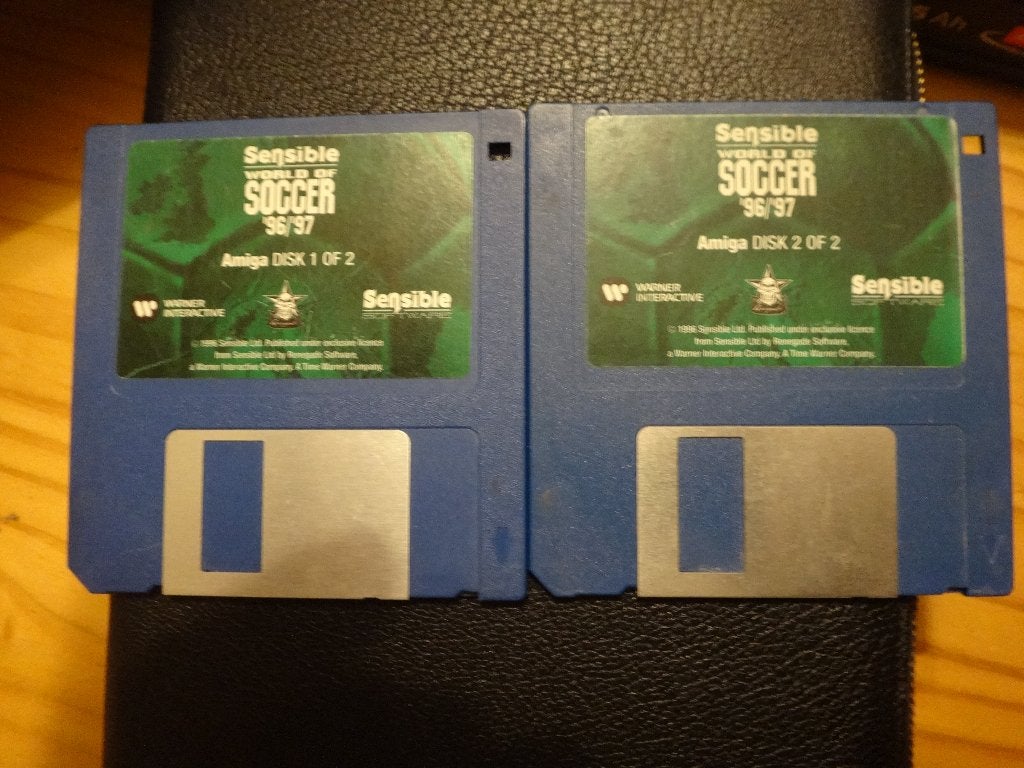 Amiga  sensible World of soccer  96/97, Computers en Software, Ophalen of Verzenden, Commodore Amiga A500
