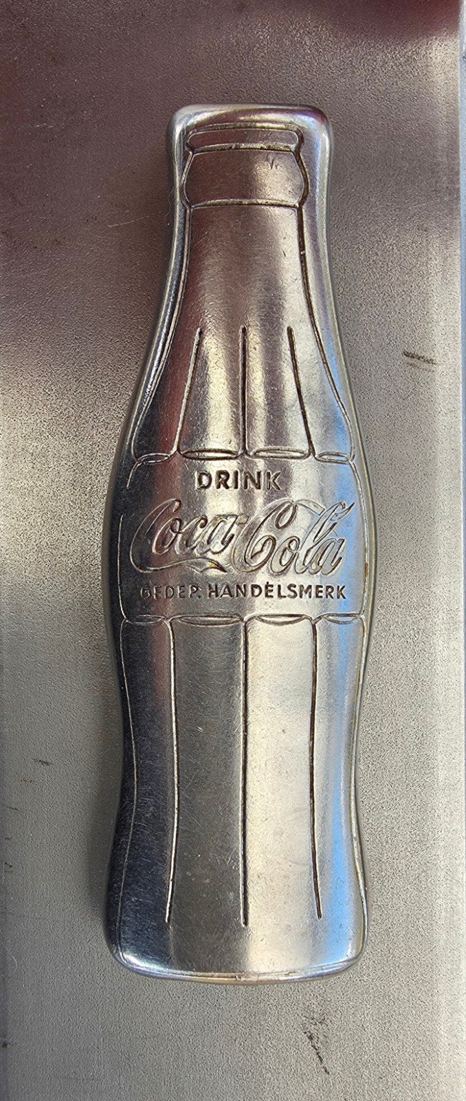 Vintage Coca-Cola flessenopener, Ophalen of Verzenden, Gebruikt, Gebruiksvoorwerp