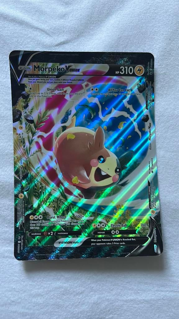 Pokémon kaart groot, Ophalen of Verzenden, Zo goed als nieuw