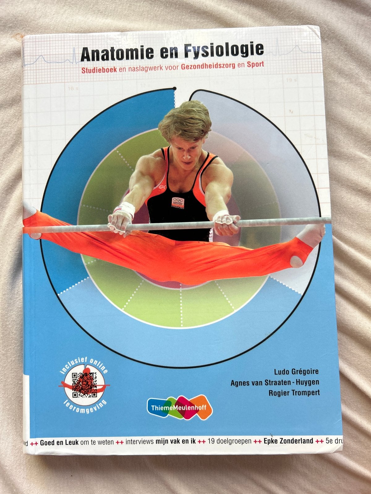 Anatomie en Fysiologie - Studieboek Gezondheidszorg & Sport, Boeken, Ophalen of Verzenden, Beta, Zo goed als nieuw, HBO