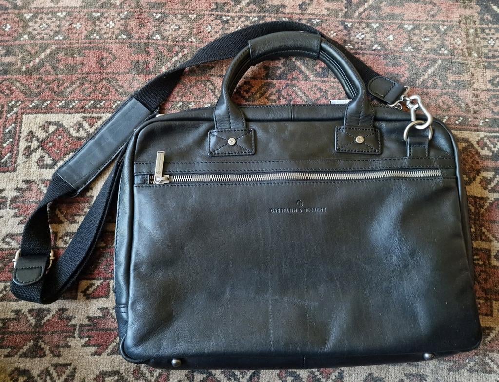 Castelijn & Beerens tas laptoptas perfecte staat, Overige merken, Verzenden, Zwart, Nieuw
