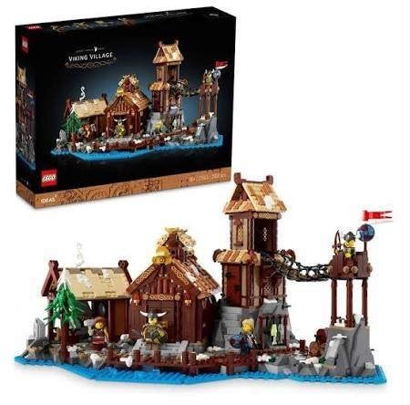 lego viking village 21343, Kinderen en Baby's, Inclusief instructies, Lego, Ophalen of Verzenden, Zo goed als nieuw