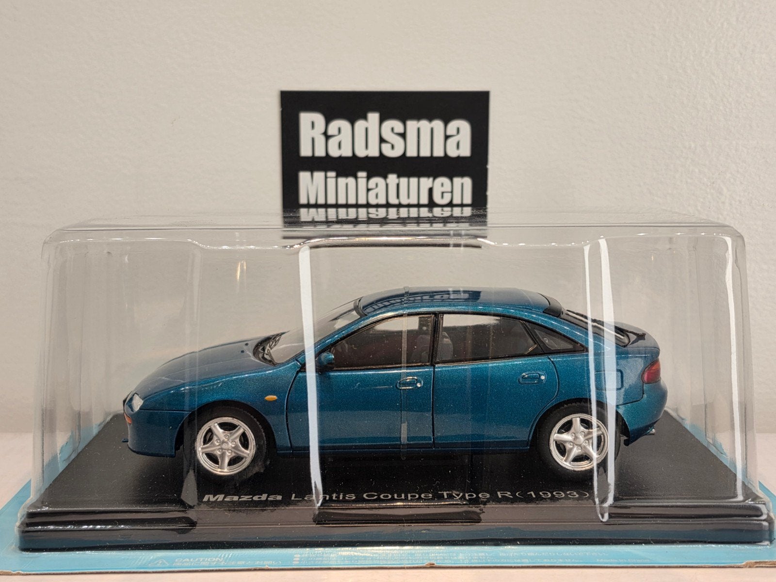 Mazda 323F BA ( Lantis ) Blauwgroen - 1:24 Ixo Japan, Overige merken, Auto, Ixo Japan, Nieuw