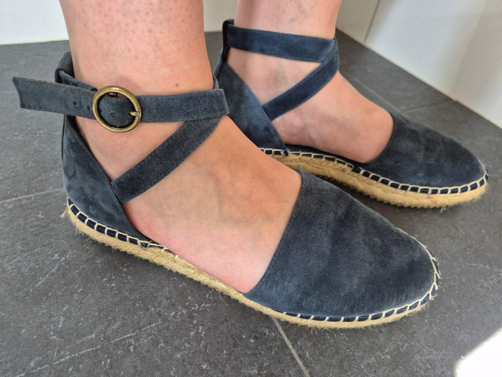 Marc O'Polo Espadrilles - Zo goed als nieuw - Maat 39, Kleding | Dames, Blauw, Ophalen of Verzenden, Zo goed als nieuw, Espadrilles of Moccasins