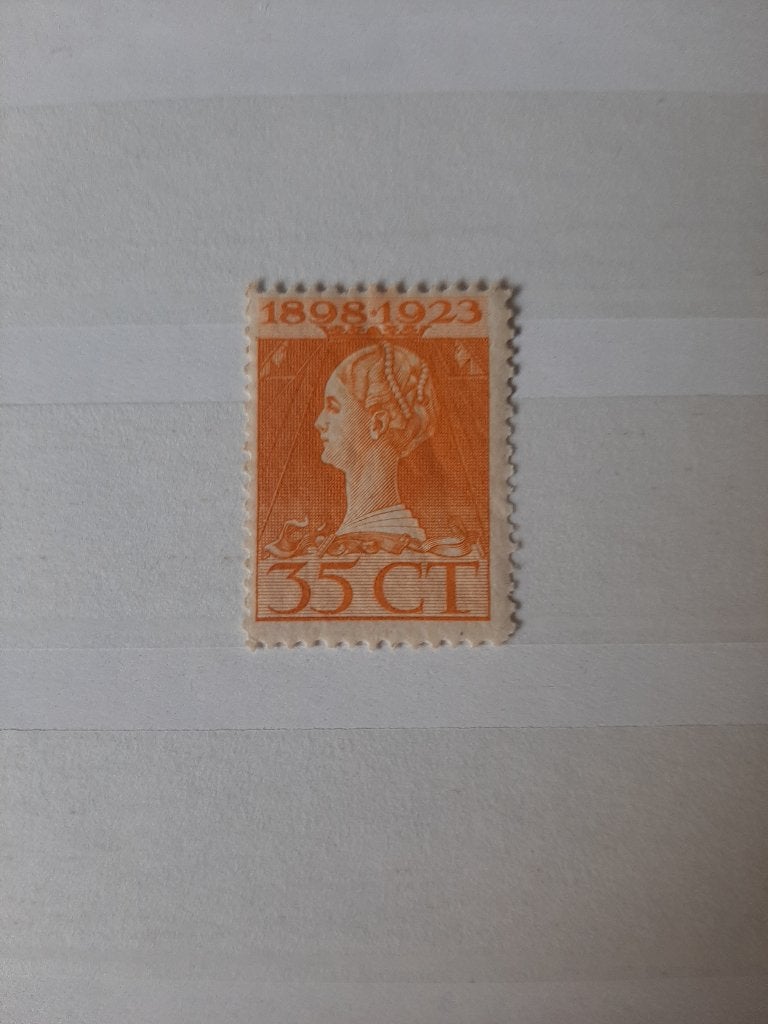 Nederland 1923, Koningin Wilhelmina, Ophalen of Verzenden, T/m 1940, Postfris