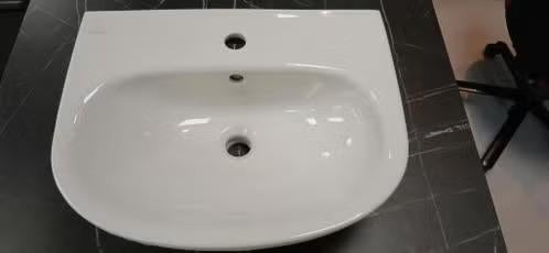V&B Wastafel ceramic+ villeroy en boch O.novo 55 cm, Huis en Inrichting, Ophalen, Nieuw, Wit, Overige typen