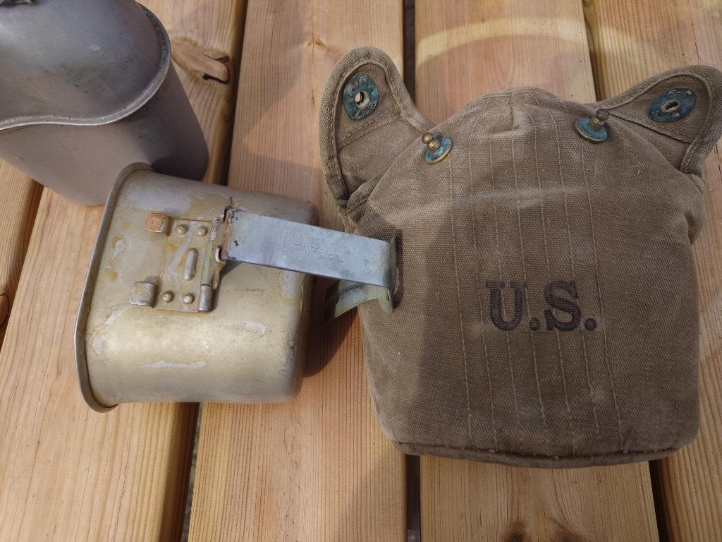 ww2 us canteen, Ophalen of Verzenden, Landmacht, Amerika, Overige typen