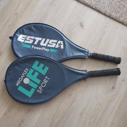 Twee tennisrackets, Sport en Fitness, Tennis, Ophalen of Verzenden, Gebruikt, Racket, Overige merken