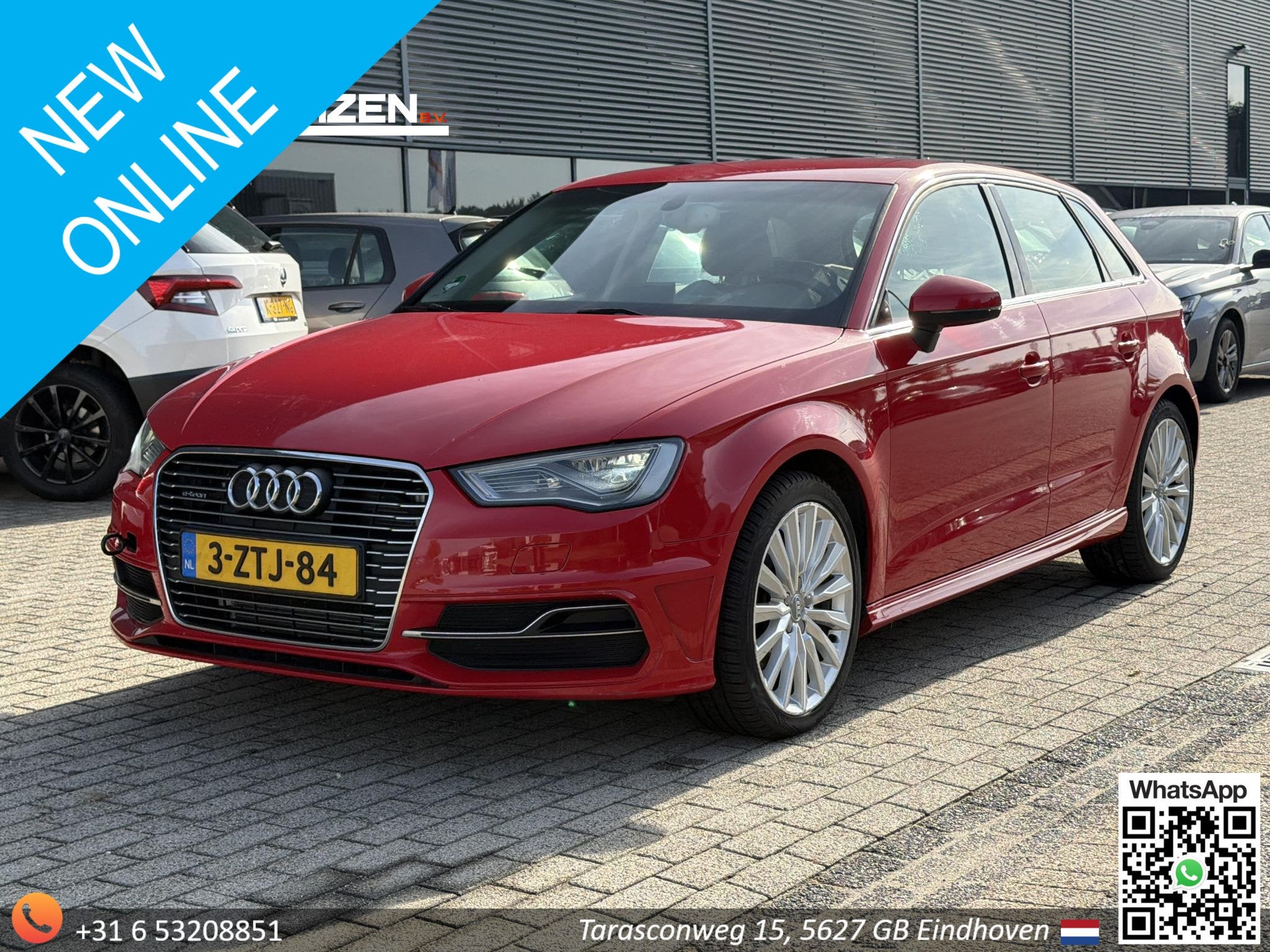 Audi A3 Sportback 1.4 e-tron PHEV Ambition Pro Line plus | L, Auto's, Stof, Gebruikt, 4 cilinders, 1515 kg