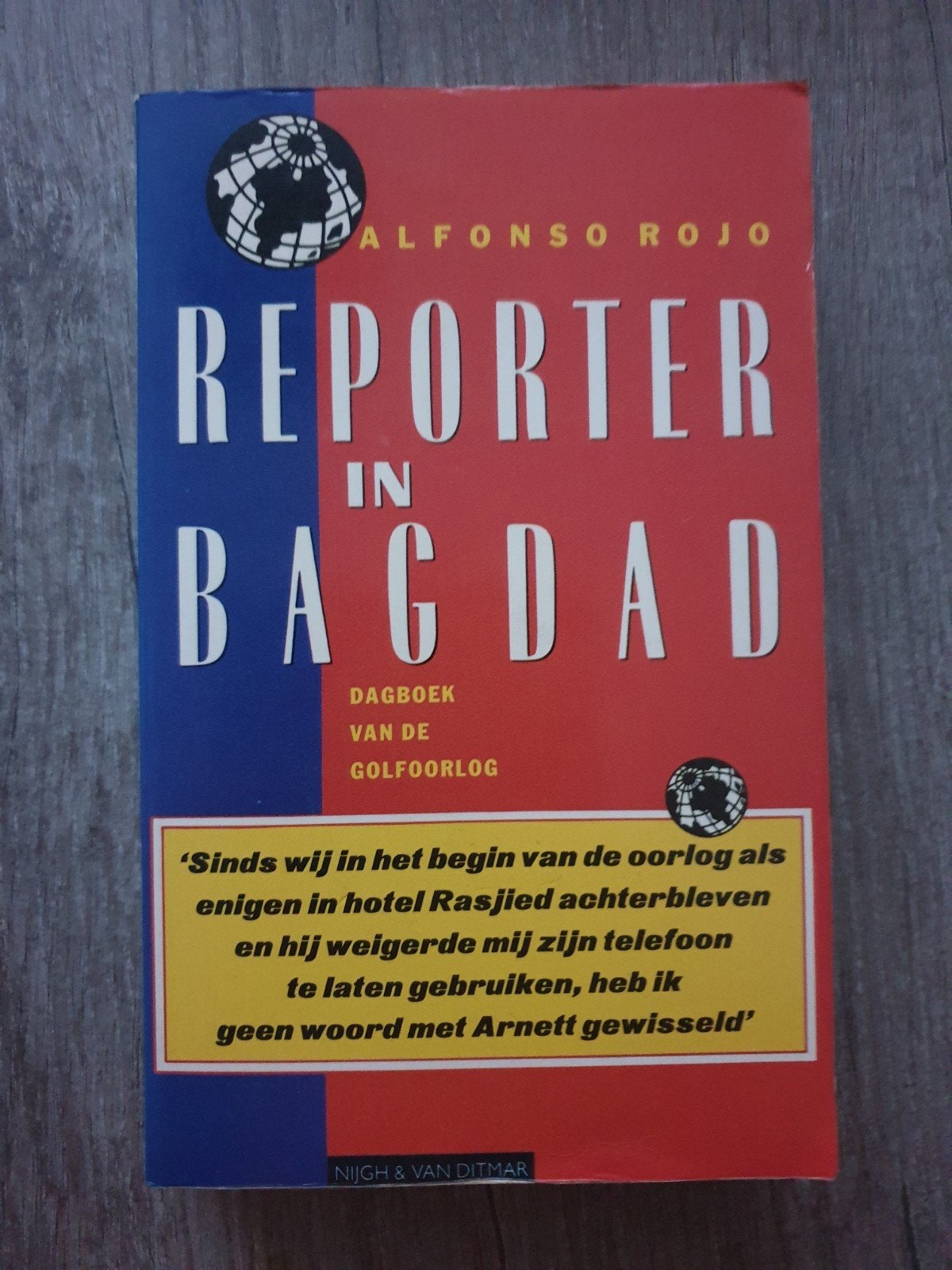 Reporter in Bagdad: Dagboek van de Golfoorlog, Ophalen of Verzenden, Gelezen, Alfonso Rojo