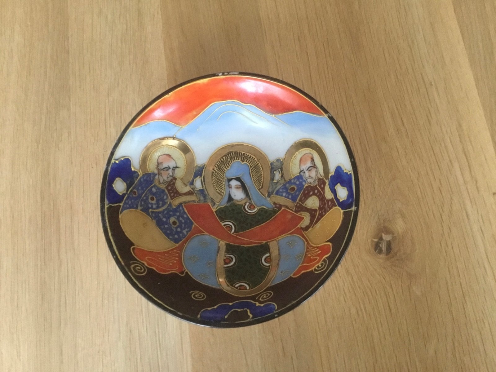 Antiek Japans Satsuma aardewerk, Ophalen of Verzenden