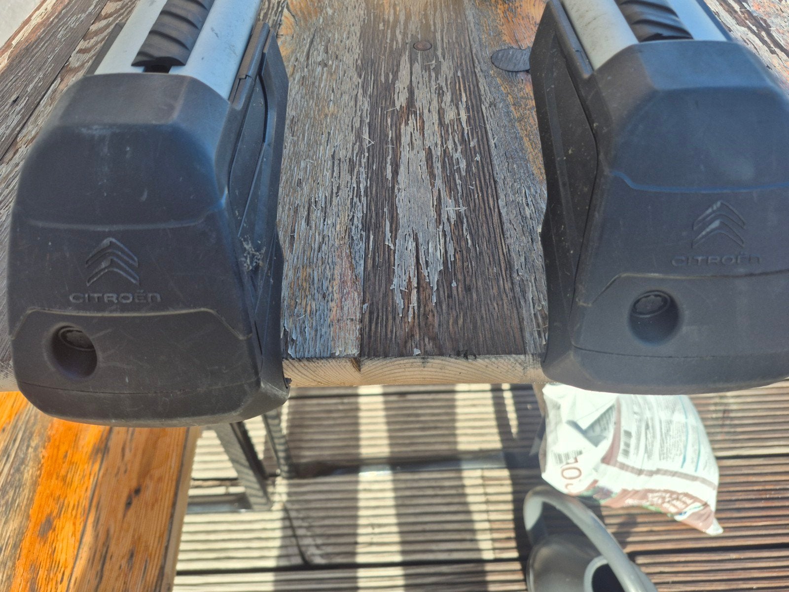 Originele Citroën dakdragers C5 Aircross - Gebruikt, Auto diversen, Ophalen, Gebruikt
