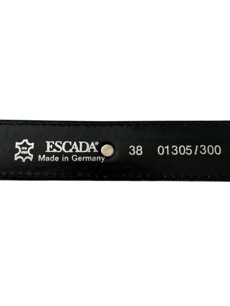 Escada riem 90, 80 tot 90 cm, Zwart, Tailleriem, Ophalen of Verzenden