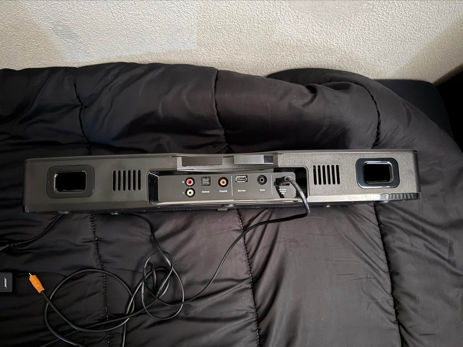 Bose Solo TV sound system met afstandsbediening, Ophalen of Verzenden, Zo goed als nieuw