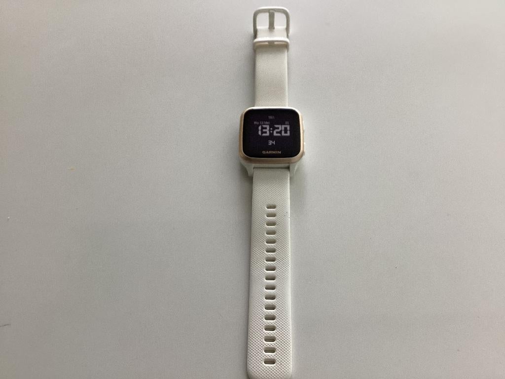 Garmin Venu SQ sporthorloge/smartwatch wit, Ophalen, Wit, Garmin, Zo goed als nieuw