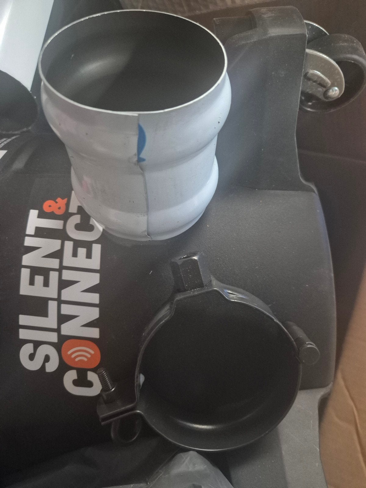 zink in kleur Noir Nieuw, Ophalen, Afvoer, Nieuw, Zink
