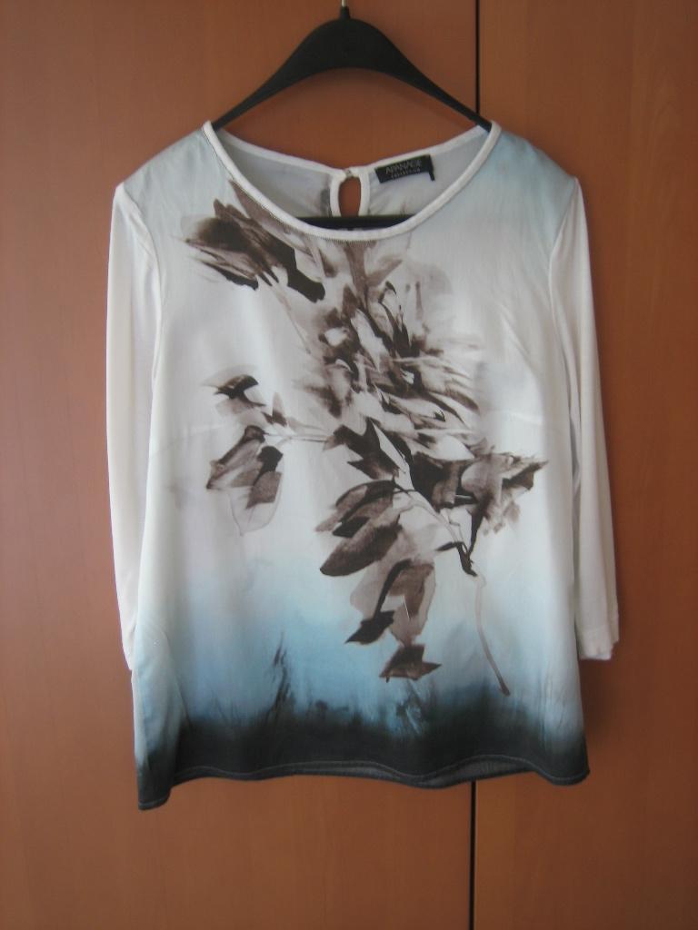 Zeer apart chique blouse-shirt APANAGE 40-42 snazzeys, Verzenden, Wit, Maat 42/44 (L), Nieuw